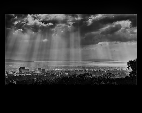 Sun Rays over the City